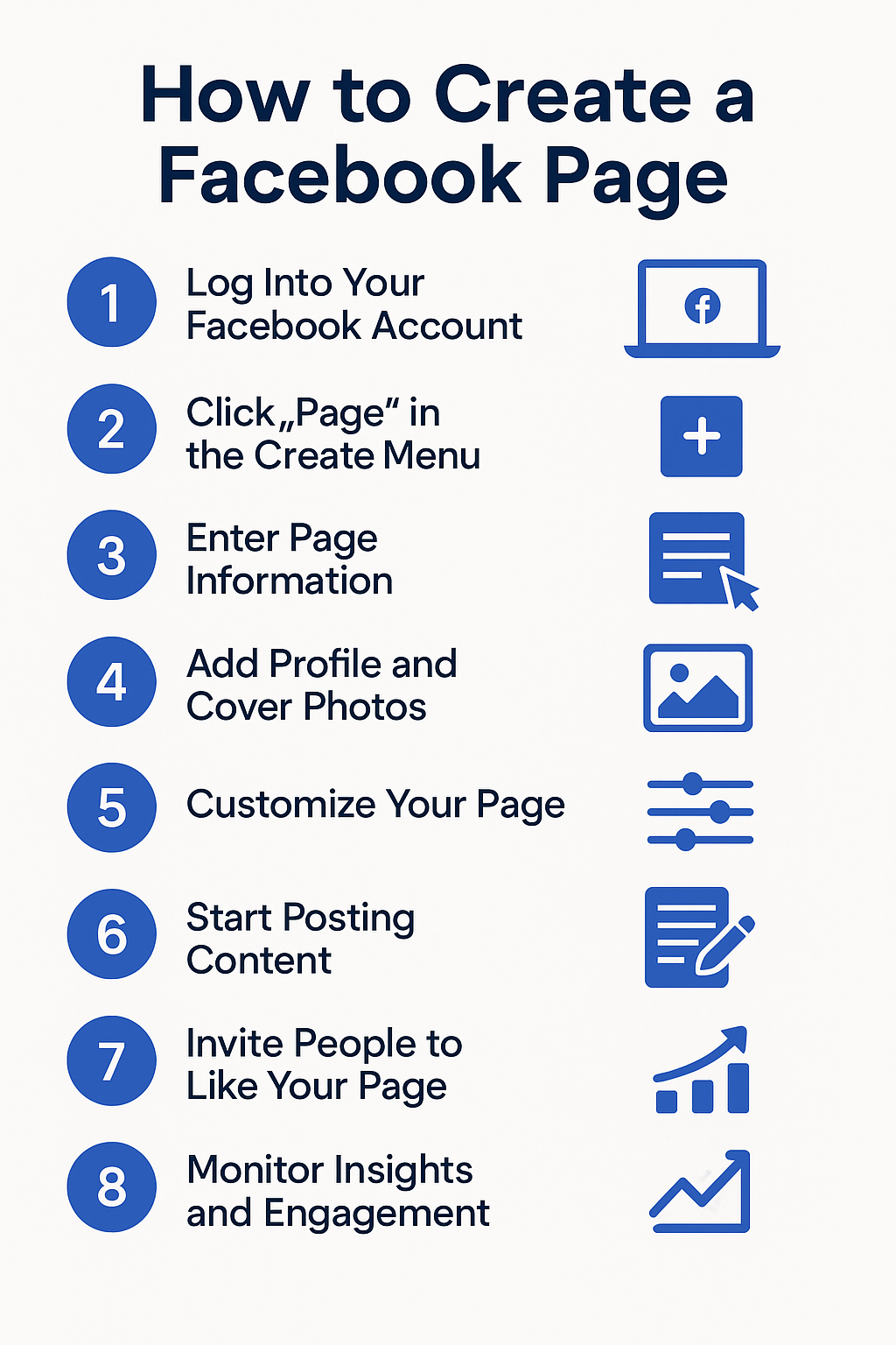 How to create a facebook page